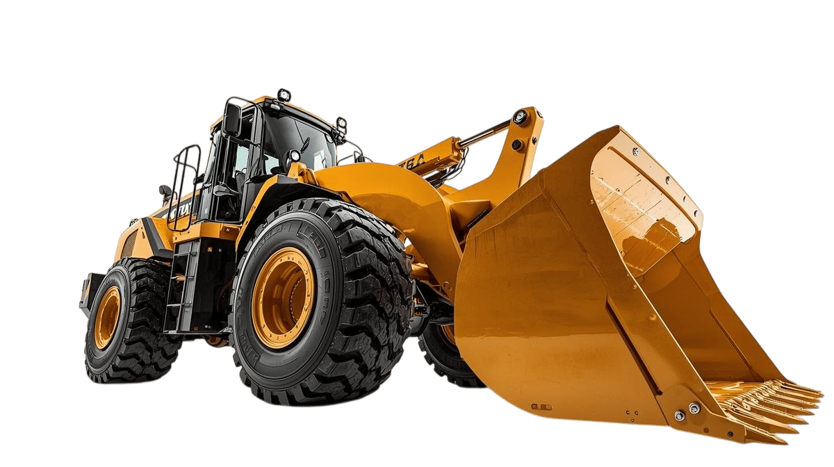 Payloaders rental for construction project support