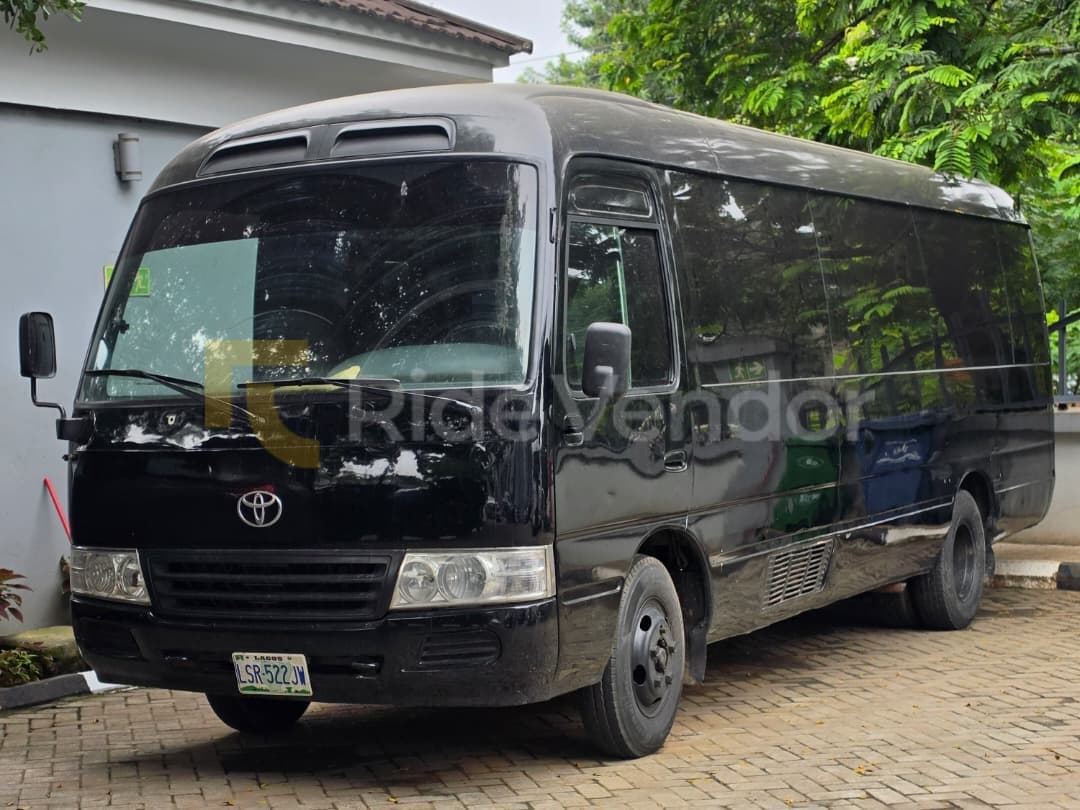 Toyota Coaster Bus for Car Hire in Chevron