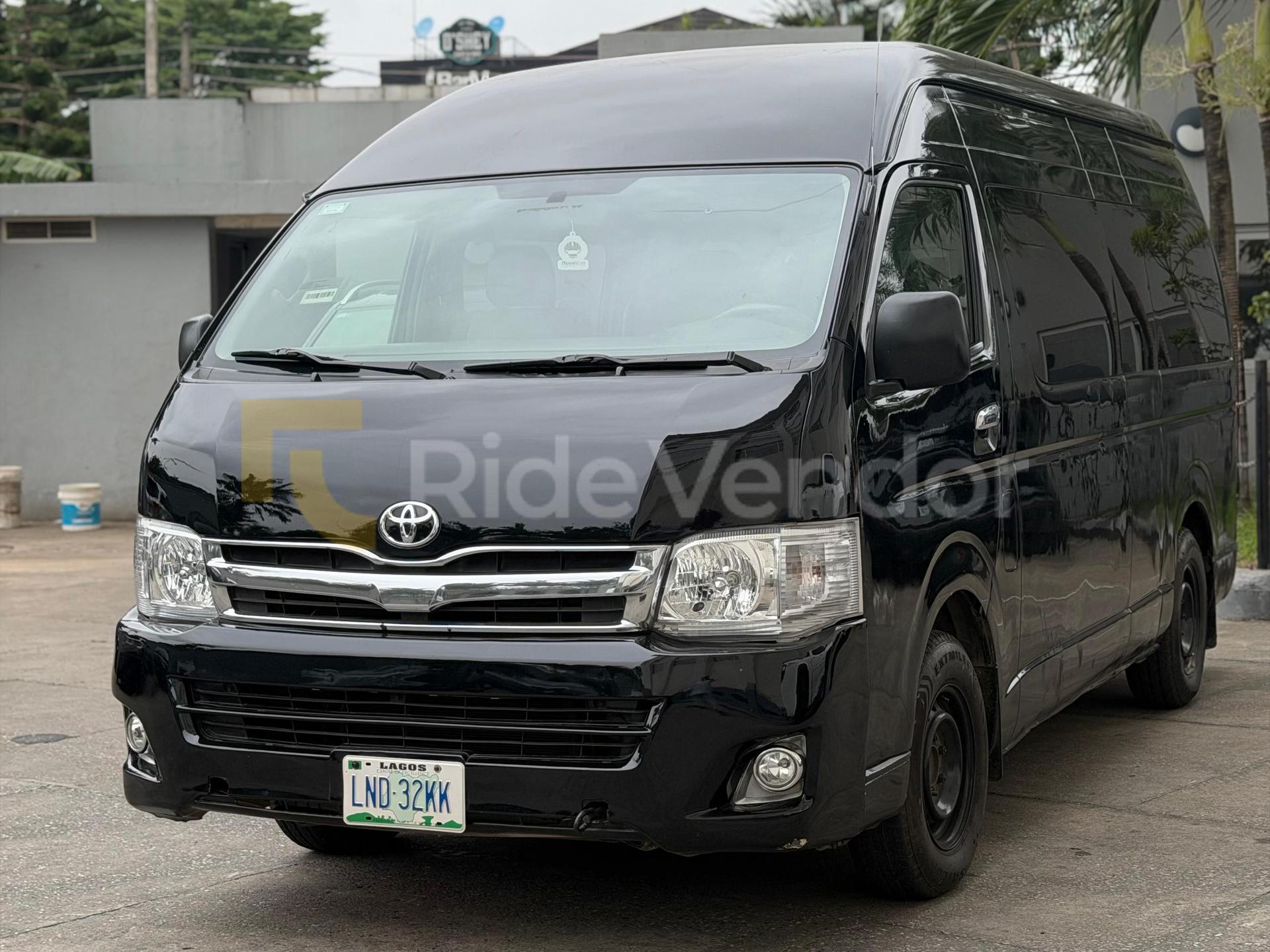 Toyota Hiace High Roof for hire in Lagos
