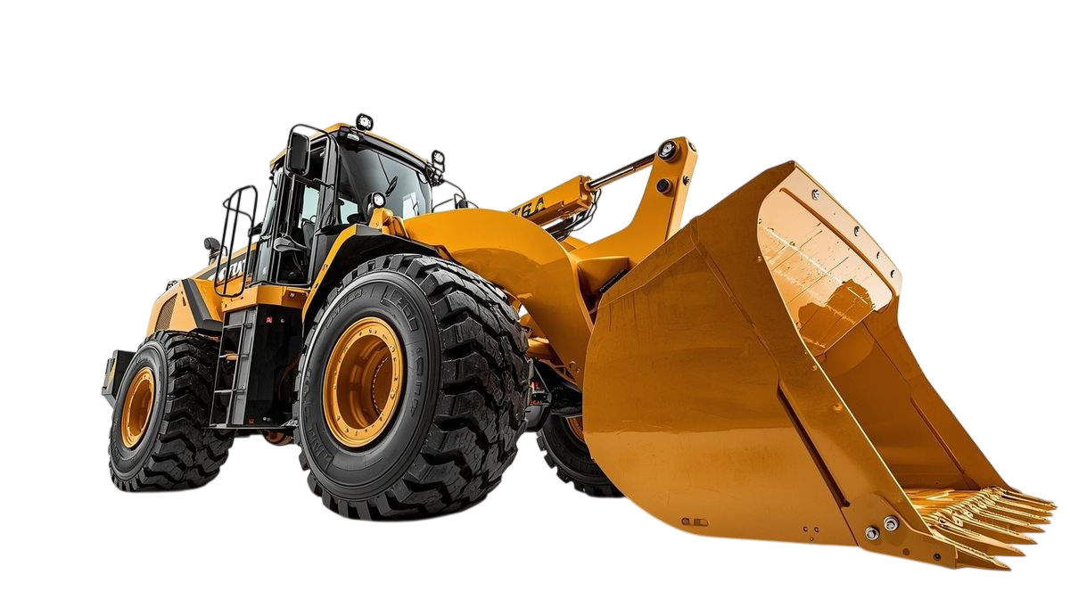 Payloaders rental for construction project support